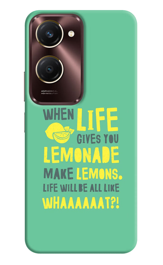 Quote Vivo Y28s 5G Hard Case Back Cover by Casekaro