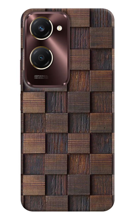 Wooden Cube Design Vivo Y28s 5G Hard Case Back Cover by Casekaro