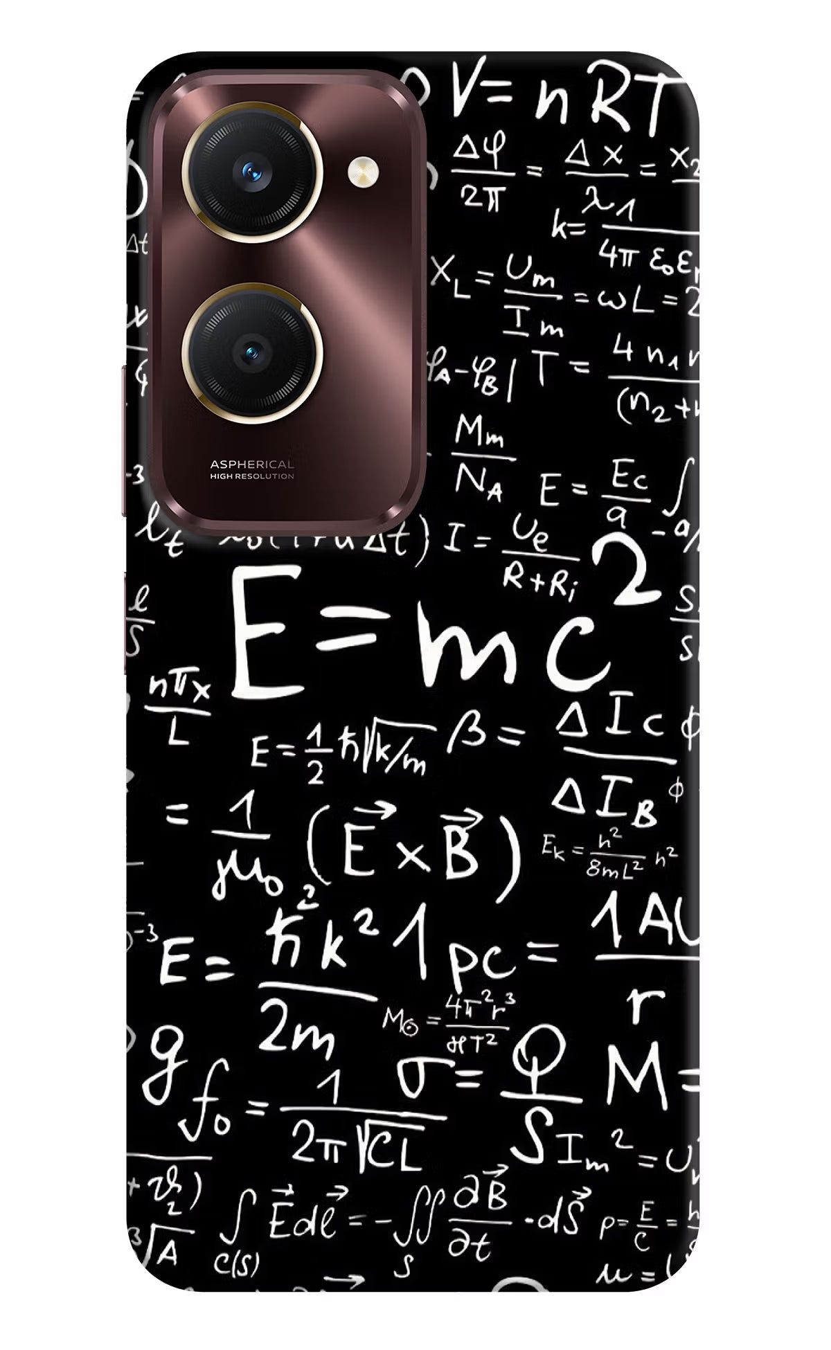 Physics Formula Vivo Y28s 5G Hard Case Back Cover by Casekaro