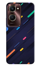 Abstract Design Vivo Y28s 5G Hard Case Back Cover by Casekaro