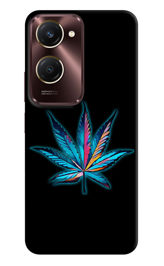 Weed Vivo Y28s 5G Hard Case Back Cover by Casekaro