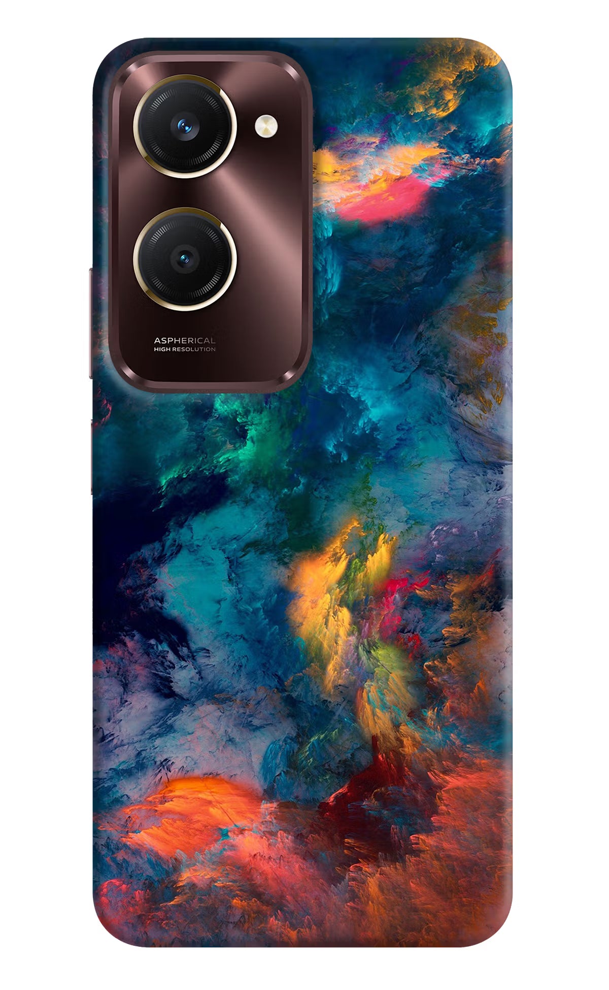 Artwork Paint Vivo Y28s 5G Hard Case Back Cover by Casekaro