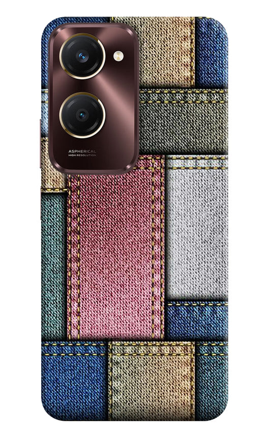 Multicolor Jeans Vivo Y28s 5G Hard Case Back Cover by Casekaro