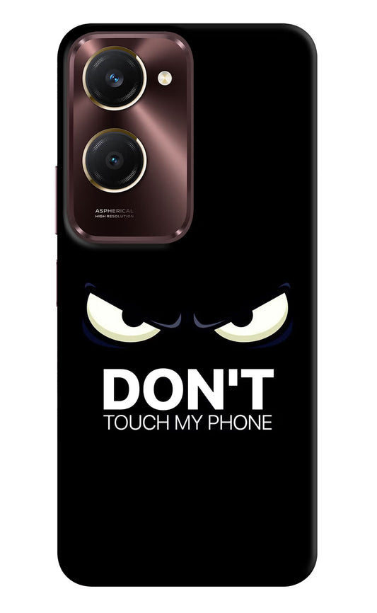 Don'T Touch My Phone Vivo Y28s 5G Hard Case Back Cover by Casekaro