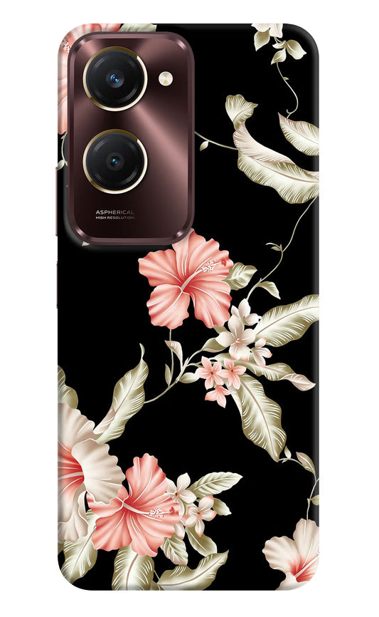 Flowers Vivo Y28s 5G Hard Case Back Cover by Casekaro