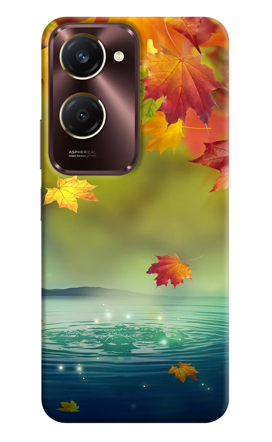 Flowers Vivo Y28s 5G Hard Case Back Cover by Casekaro