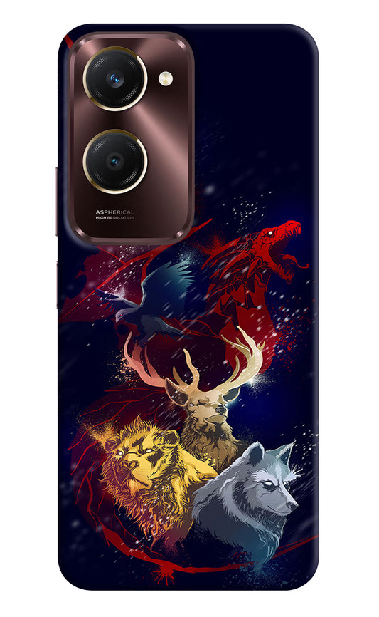 Game Of Thrones Vivo Y28s 5G Hard Case Back Cover by Casekaro