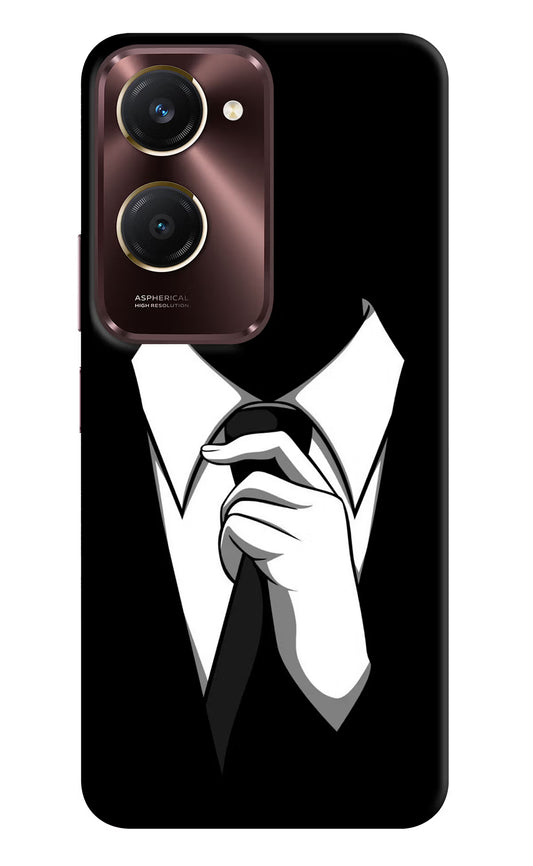 Black Tie Vivo Y28s 5G Hard Case Back Cover by Casekaro
