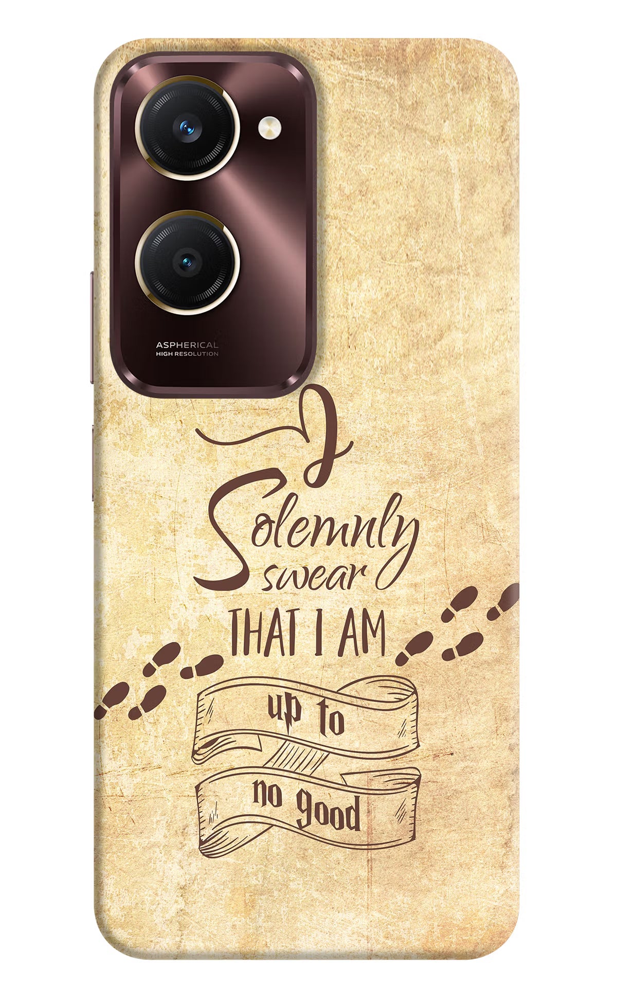 I Solemnly swear that i up to no good Vivo Y28s 5G Hard Case Back Cover by Casekaro