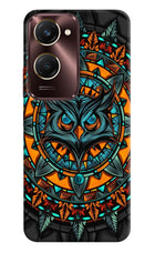 Angry Owl Art Vivo Y28s 5G Hard Case Back Cover by Casekaro