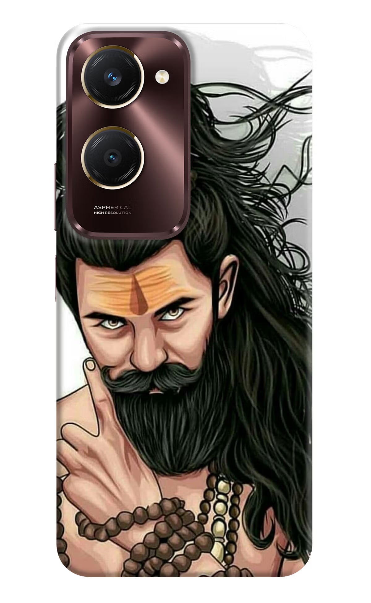 Mahadev Vivo Y28s 5G Hard Case Back Cover by Casekaro