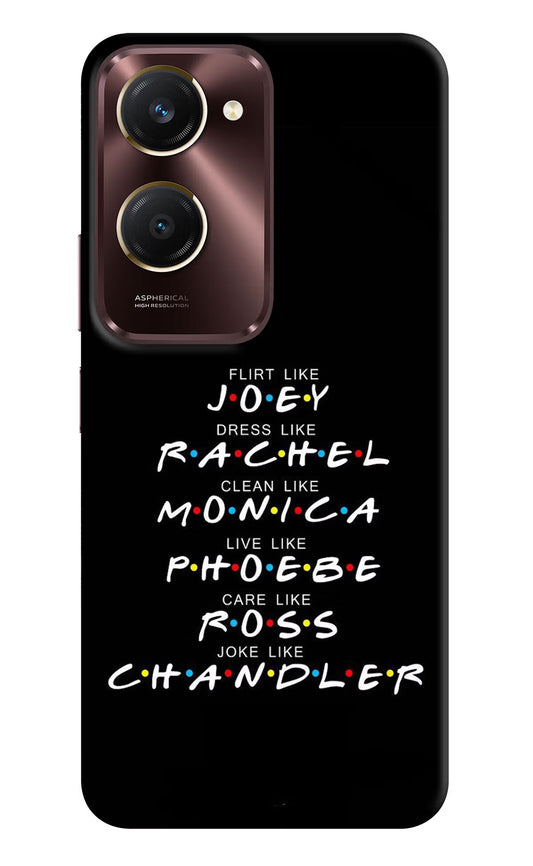 FRIENDS Character Vivo Y28s 5G Hard Case Back Cover by Casekaro