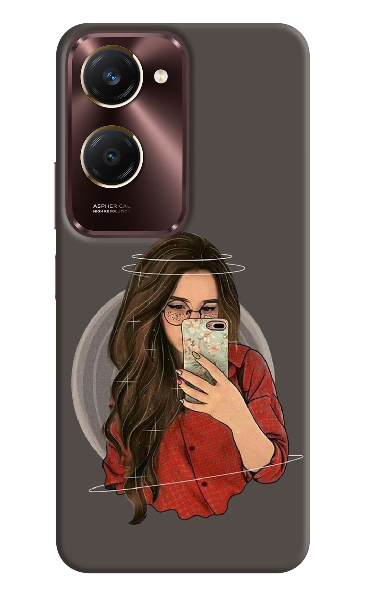 Selfie Queen Vivo Y28s 5G Hard Case Back Cover by Casekaro