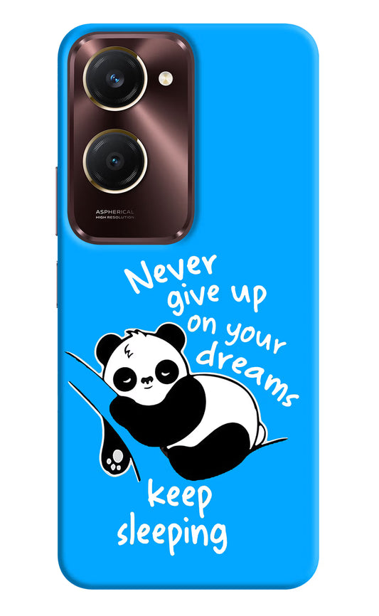 Keep Sleeping Vivo Y28s 5G Hard Case Back Cover by Casekaro