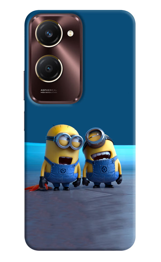 Minion Laughing Vivo Y28s 5G Hard Case Back Cover by Casekaro