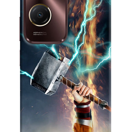 Thor Hammer Mjolnir Vivo Y28s 5G Hard Case Back Cover by Casekaro