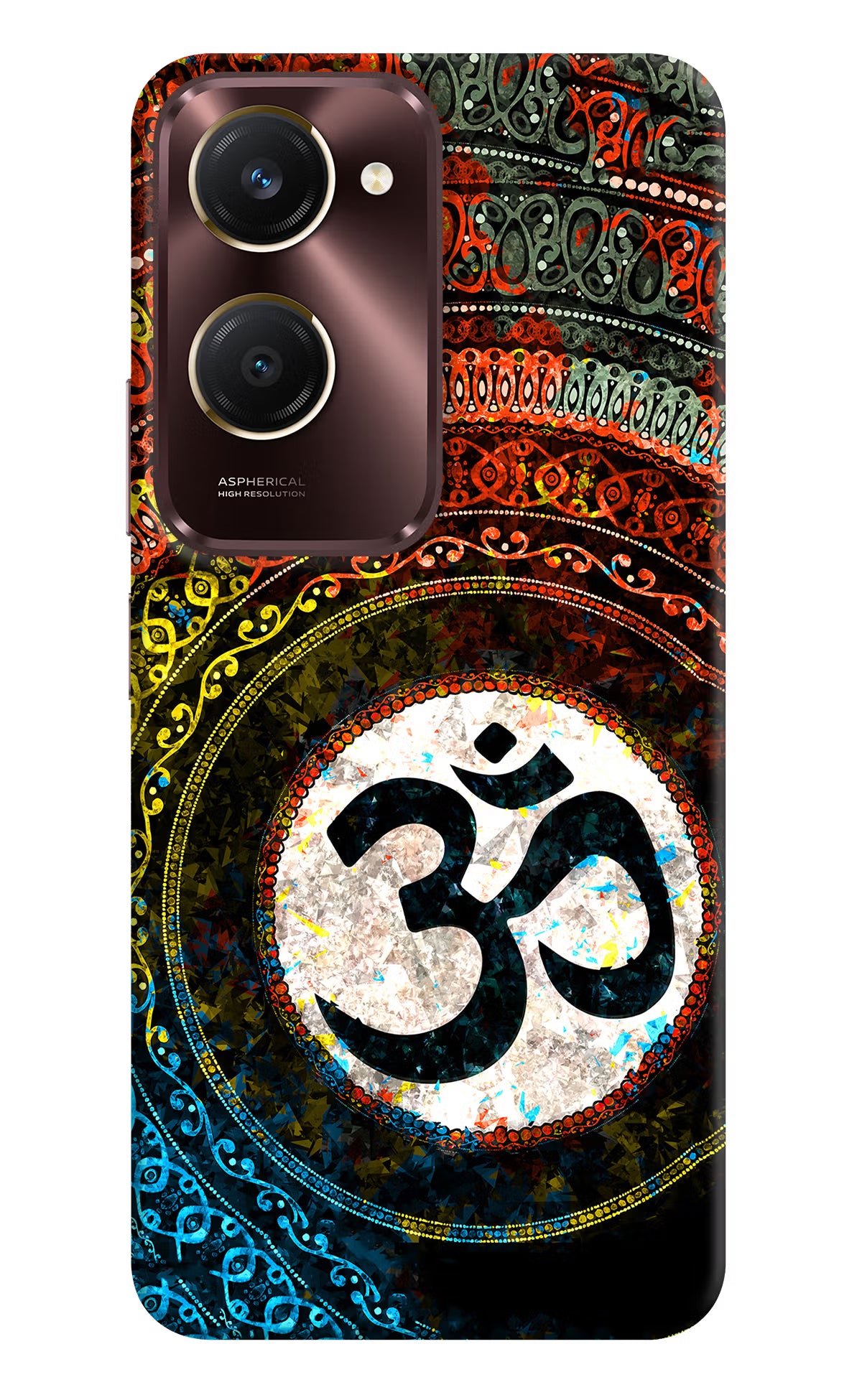Om Cultural Vivo Y28s 5G Hard Case Back Cover by Casekaro