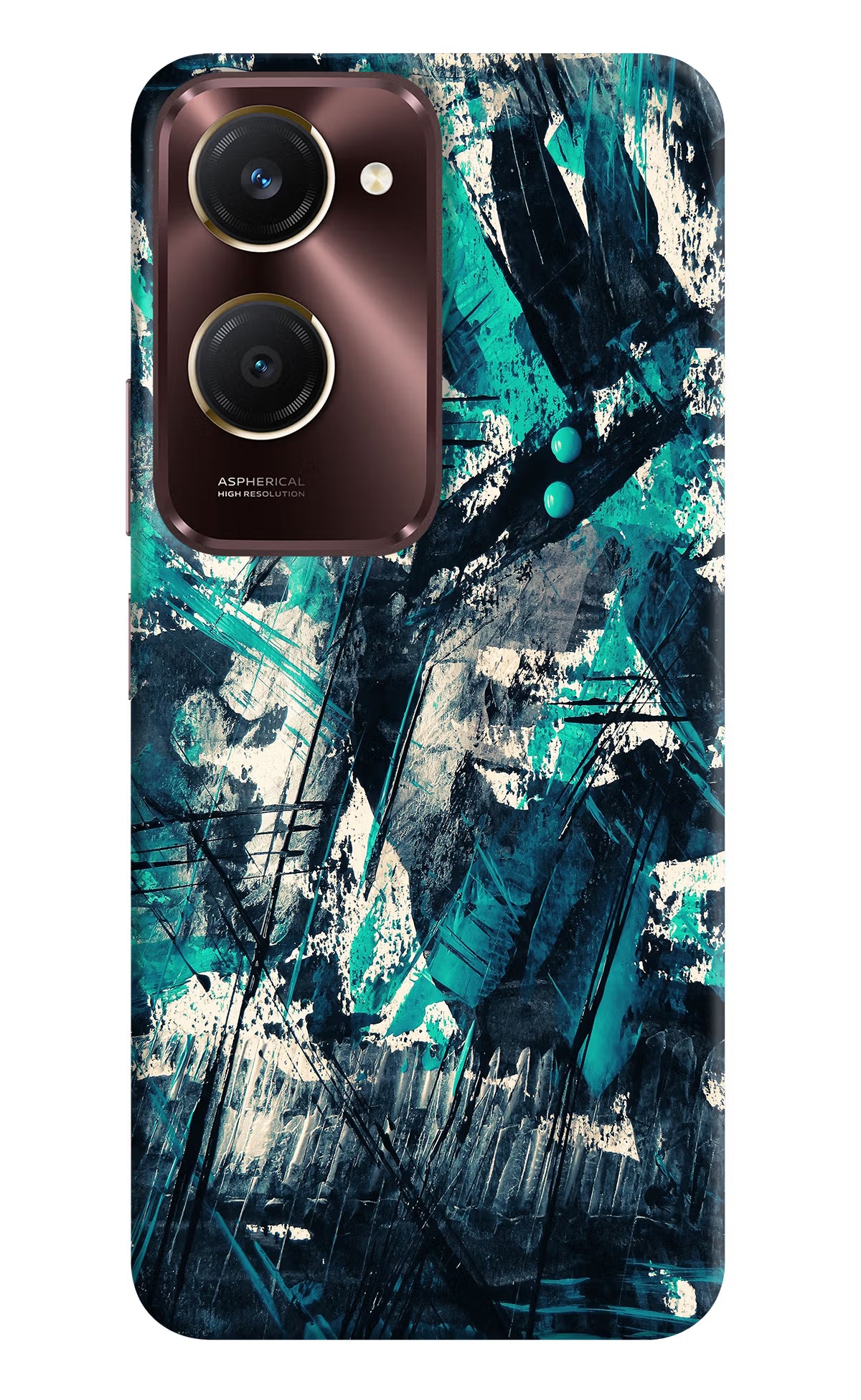 Artwork Vivo Y28s 5G Hard Case Back Cover by Casekaro