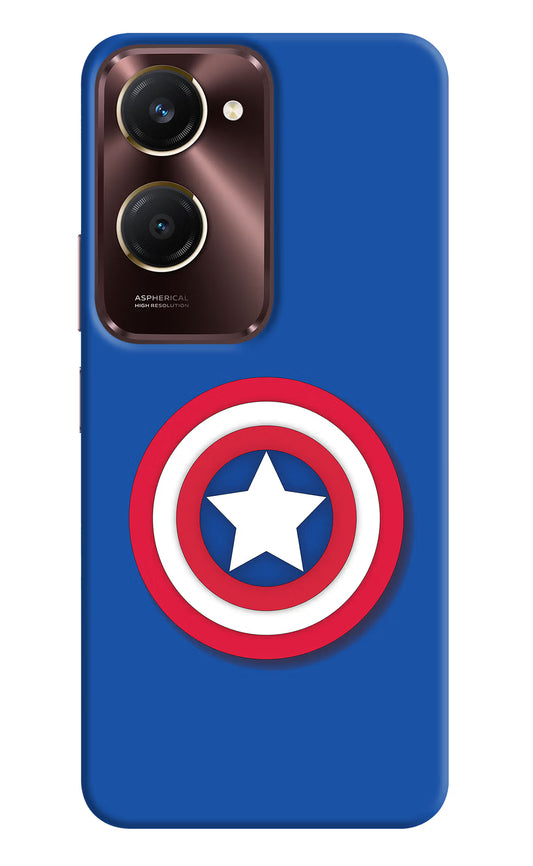 Shield Vivo Y28s 5G Hard Case Back Cover by Casekaro