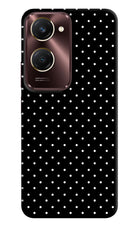 White Dots Vivo Y28s 5G Hard Case Back Cover by Casekaro