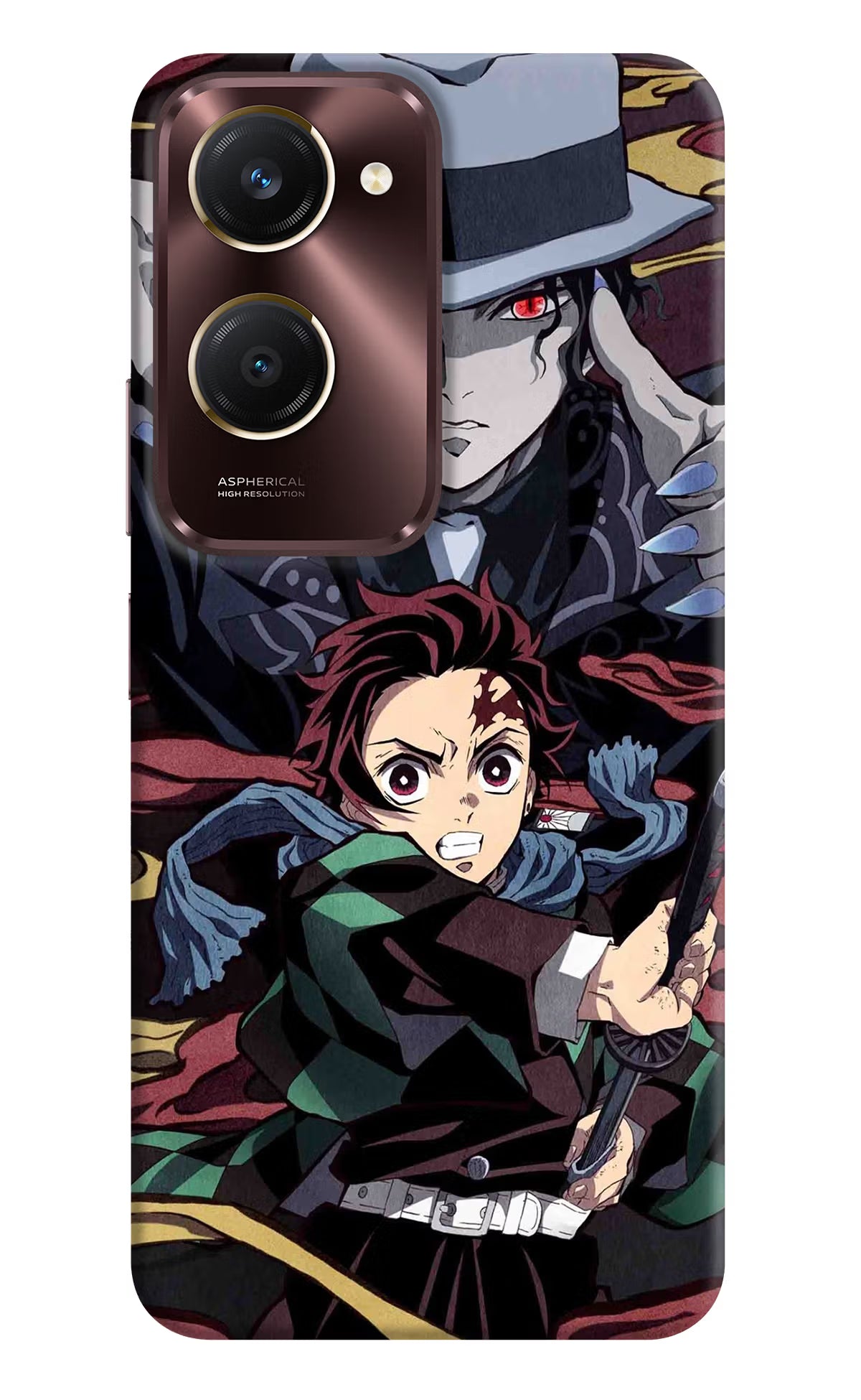 Demon Slayer Vivo Y28s 5G Hard Case Back Cover by Casekaro