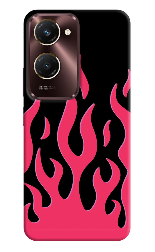 Fire Flames Vivo Y28s 5G Hard Case Back Cover by Casekaro