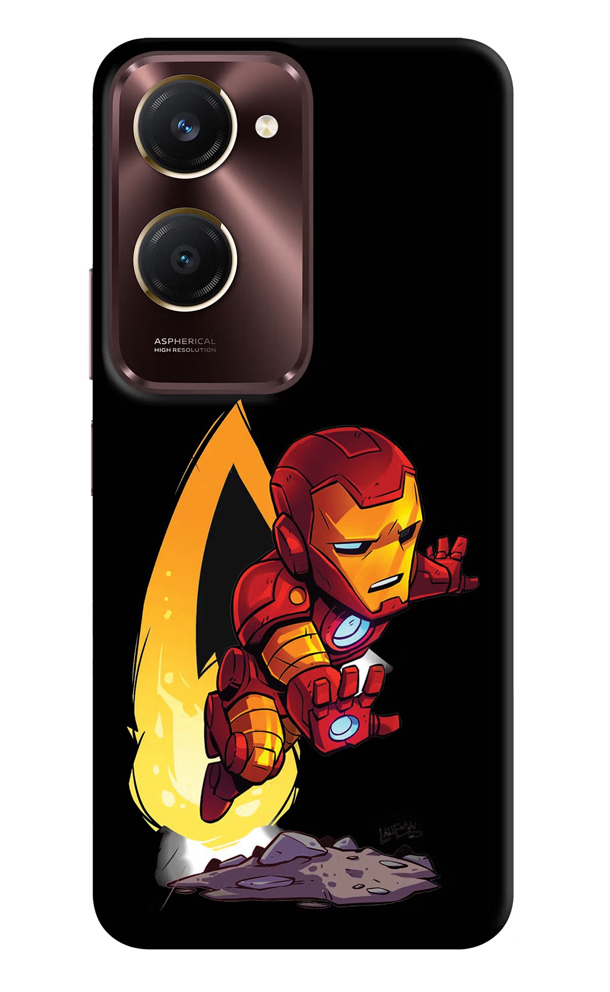 IronMan Vivo Y28s 5G Hard Case Back Cover by Casekaro