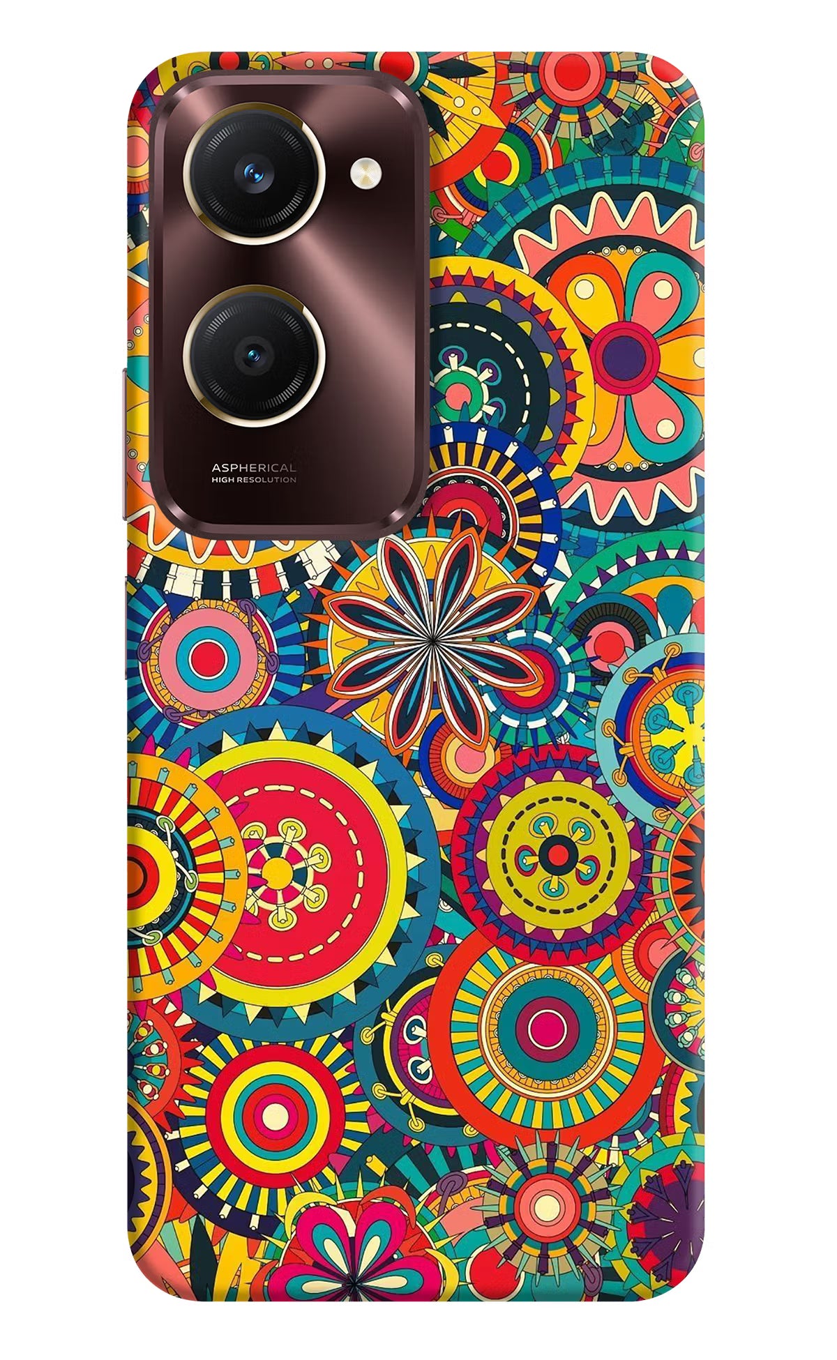 Gol Gol Art Vivo Y28s 5G Hard Case Back Cover by Casekaro