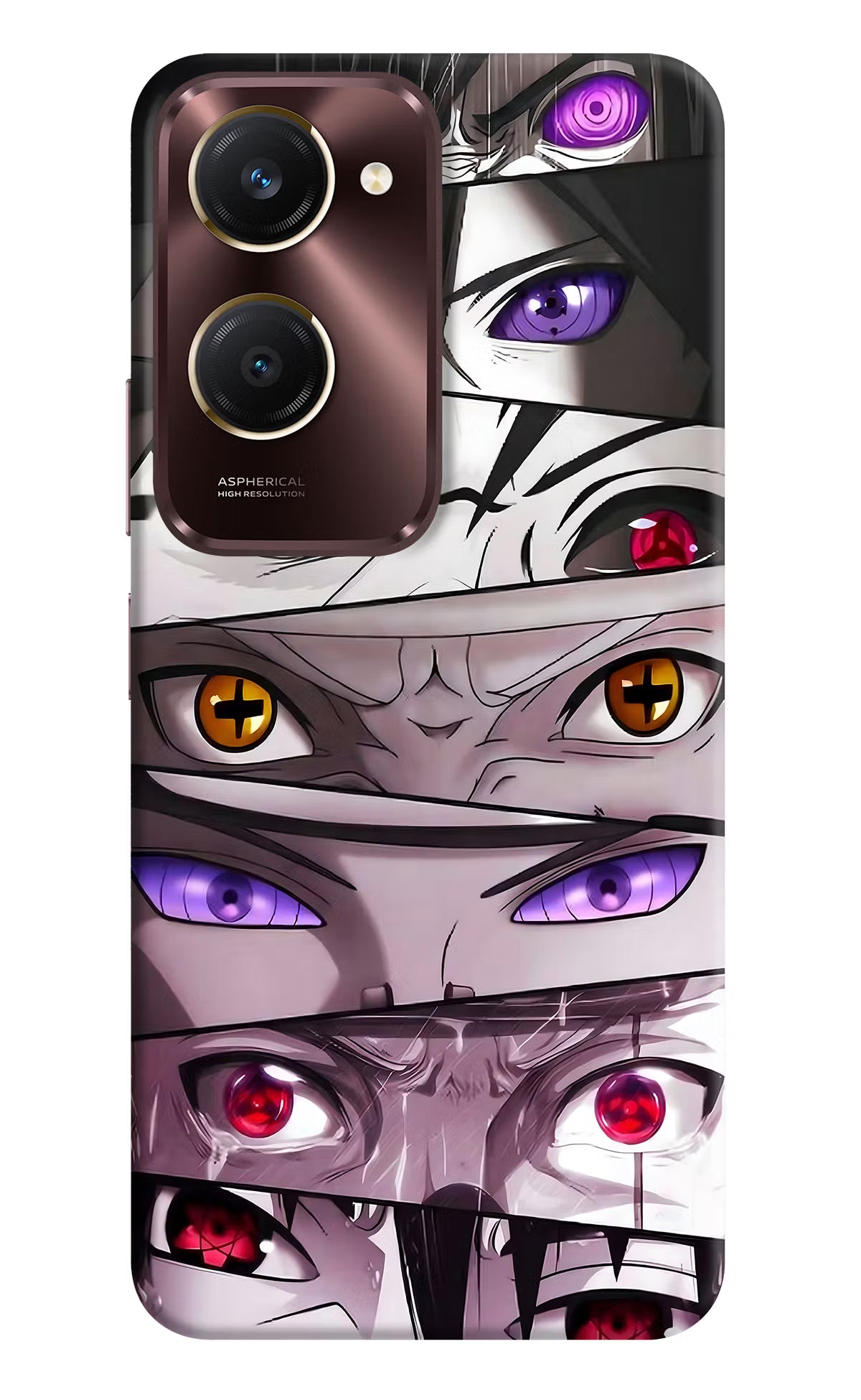 Naruto Anime Vivo Y28s 5G Hard Case Back Cover by Casekaro