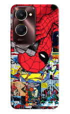 Spider Man Vivo Y28s 5G Hard Case Back Cover by Casekaro