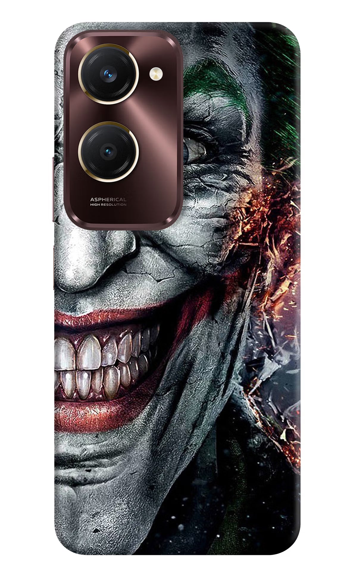 Joker Cam Vivo Y28s 5G Hard Case Back Cover by Casekaro