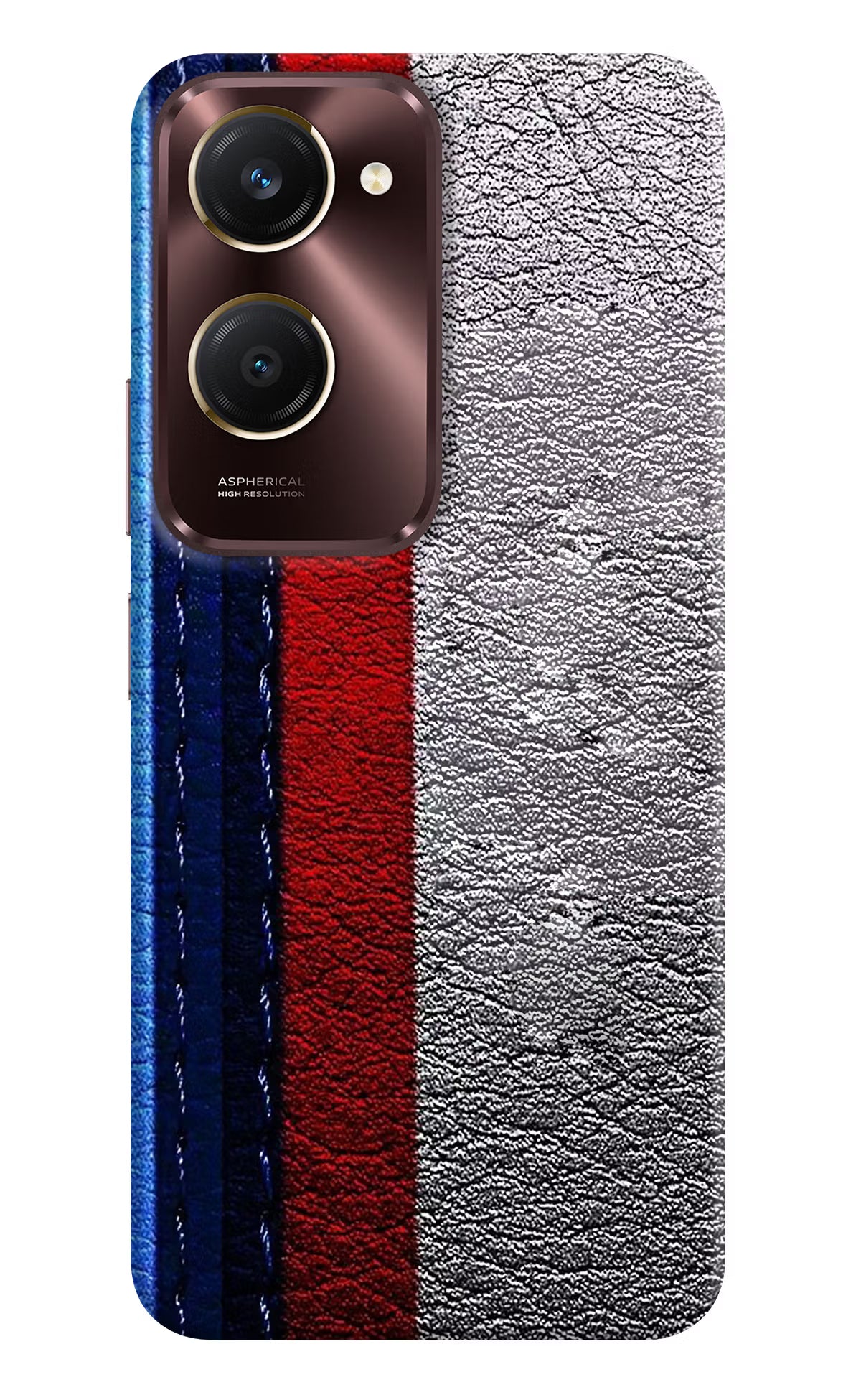BMW Stripes Vivo Y28s 5G Hard Case Back Cover by Casekaro