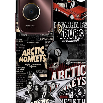 Arctic Monkeys Vivo Y28s 5G Hard Case Back Cover by Casekaro