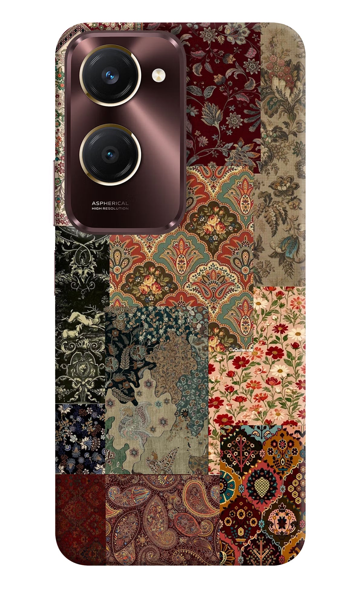 Desi Print Vivo Y28s 5G Hard Case Back Cover by Casekaro