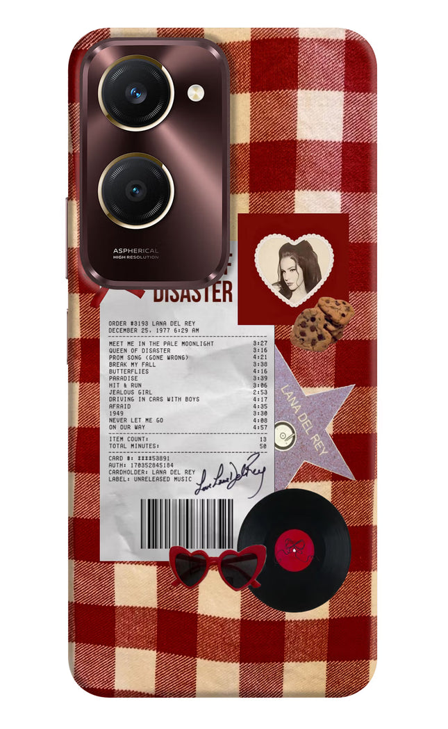 Queen of Disaster Vivo Y28s 5G Hard Case Back Cover by Casekaro