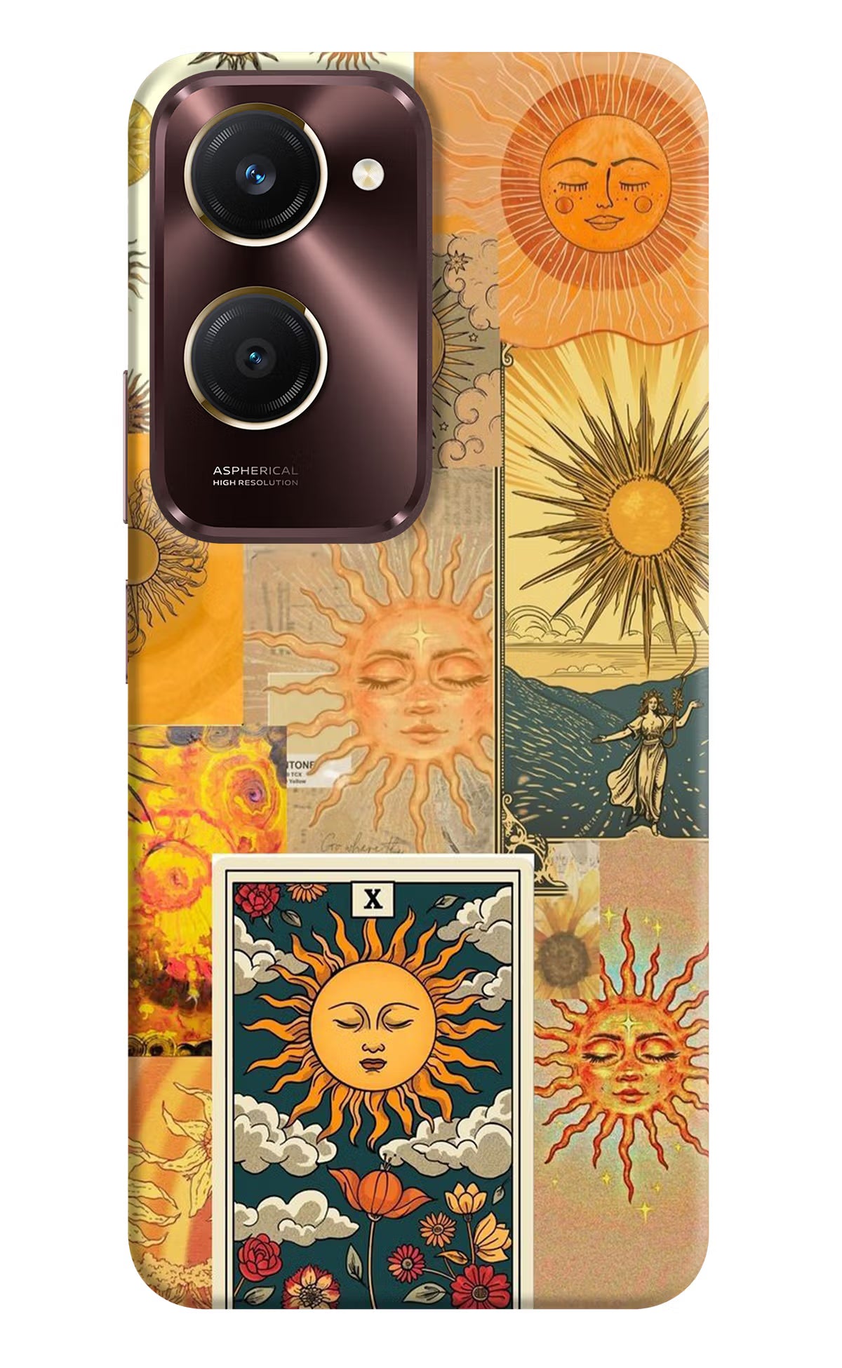 Sun Vivo Y28s 5G Hard Case Back Cover by Casekaro