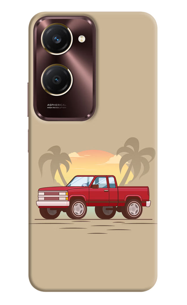 Desert Classic Drive Vivo Y28s 5G Hard Case Back Cover by Casekaro