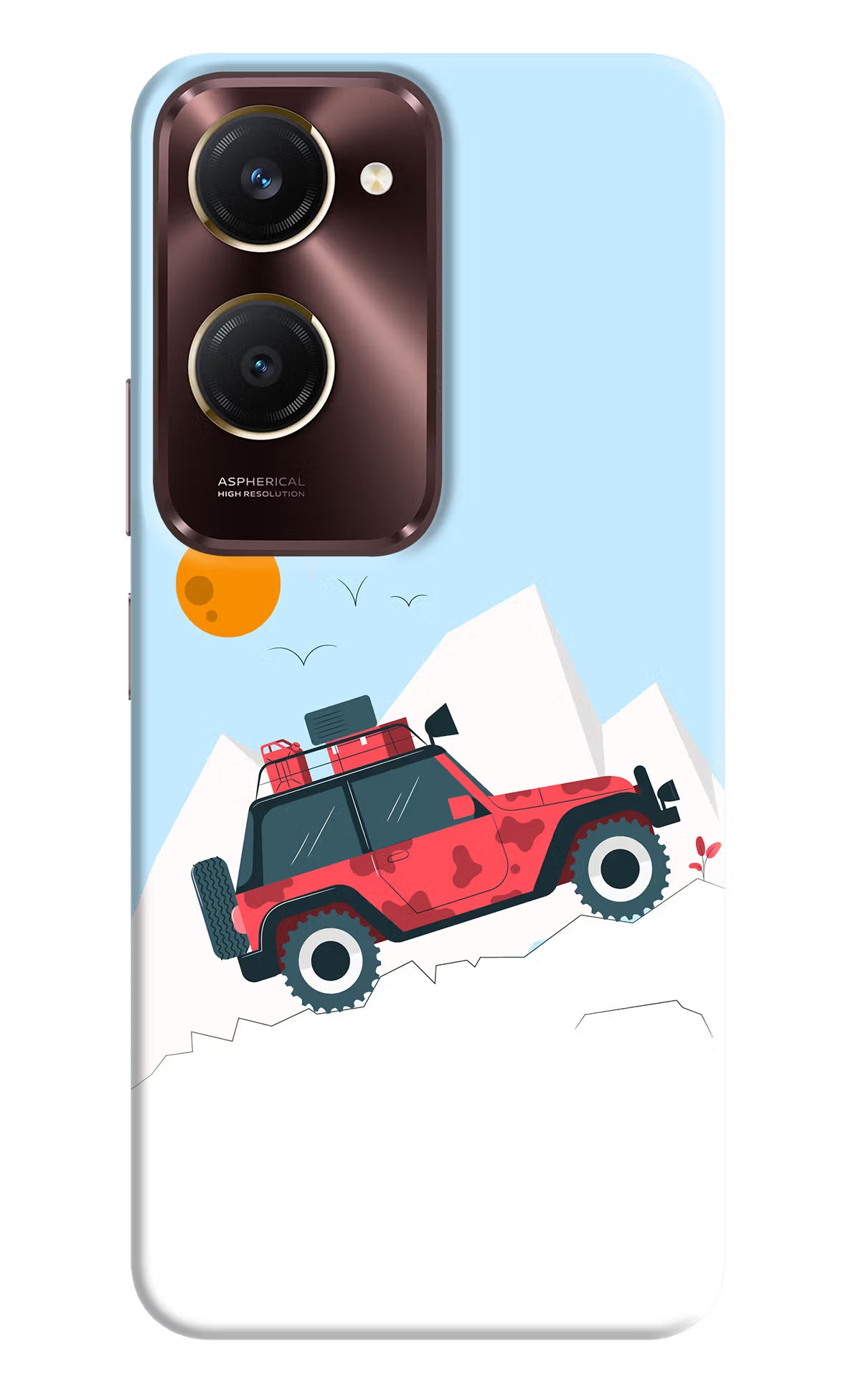 Mountain Trail Beast Vivo Y28s 5G Hard Case Back Cover by Casekaro