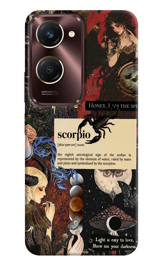 Scorpio Zodiac Vivo Y28s 5G Hard Case Back Cover by Casekaro