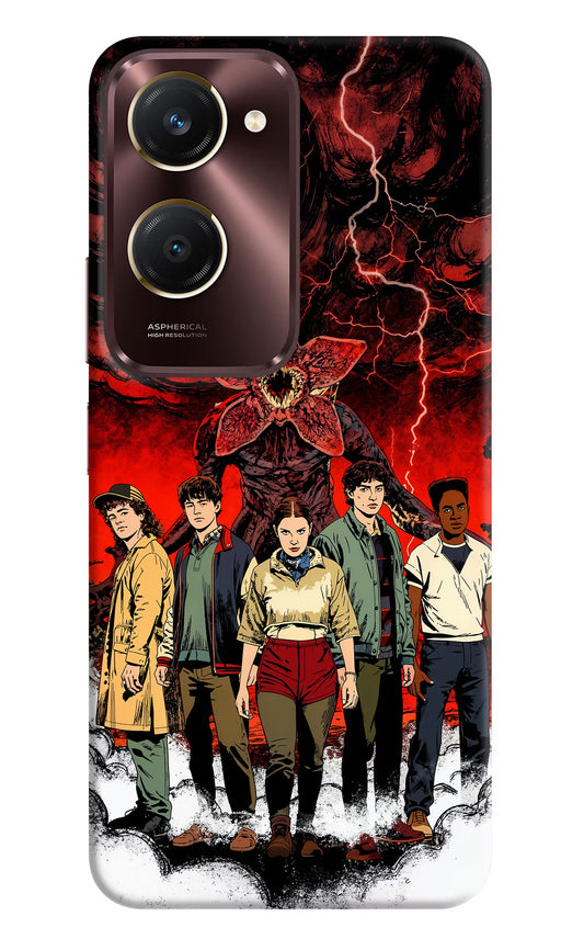 Ordinary Things Characters Vivo Y28s 5G Hard Case Back Cover by Casekaro