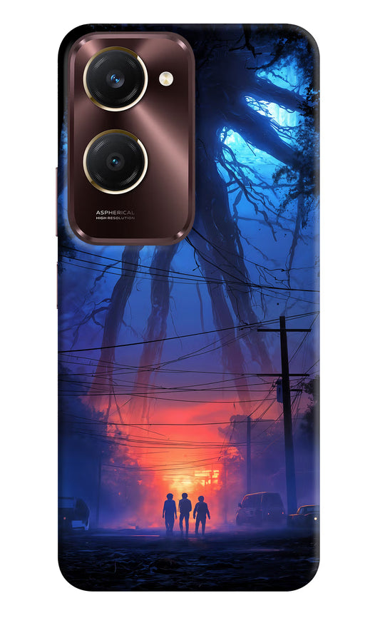 Ordinary Things Shadow Vivo Y28s 5G Hard Case Back Cover by Casekaro