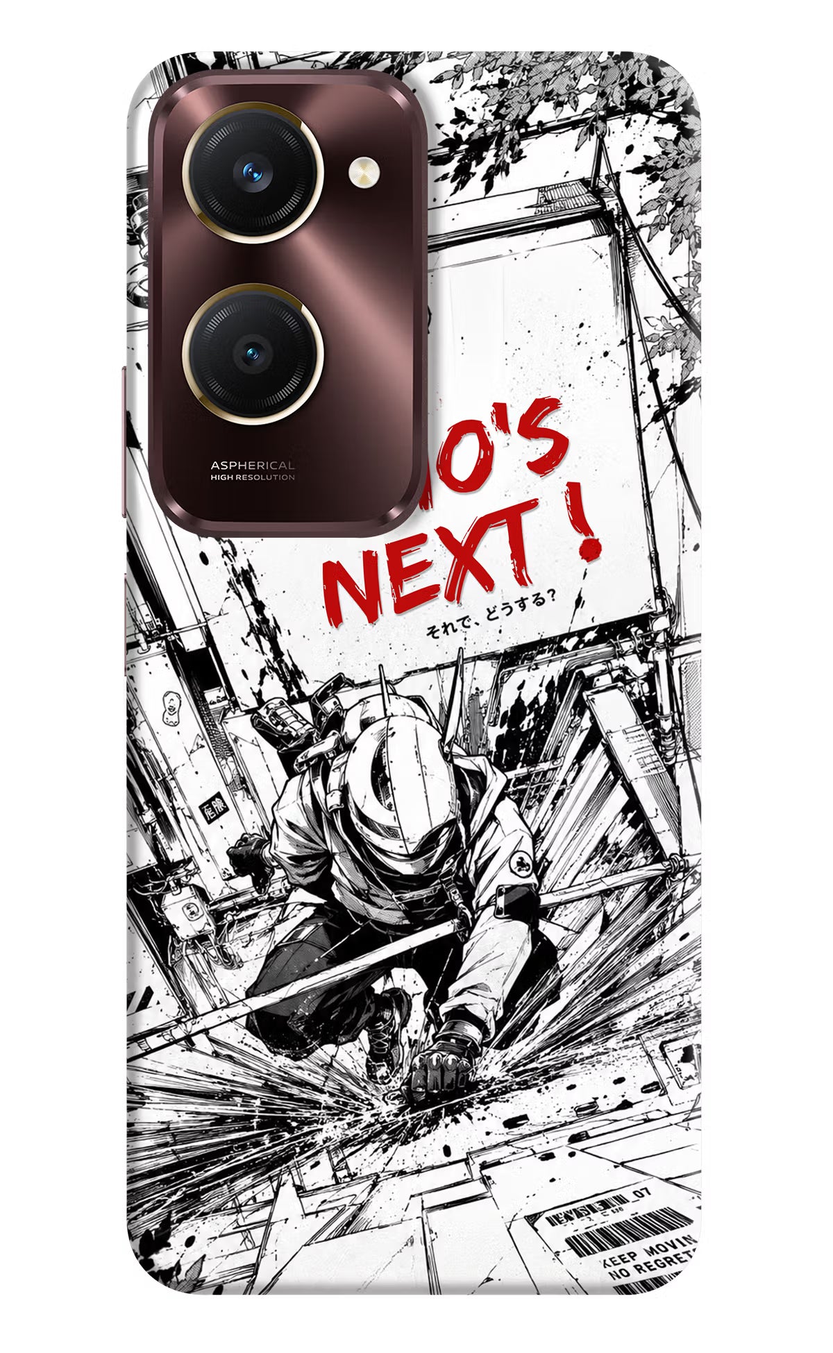 Who's Next Vivo Y28s 5G Hard Case Back Cover by Casekaro