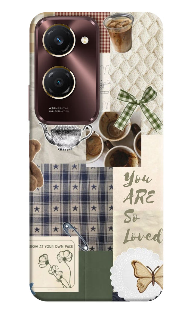 Cookie Vivo Y28s 5G Hard Case Back Cover by Casekaro