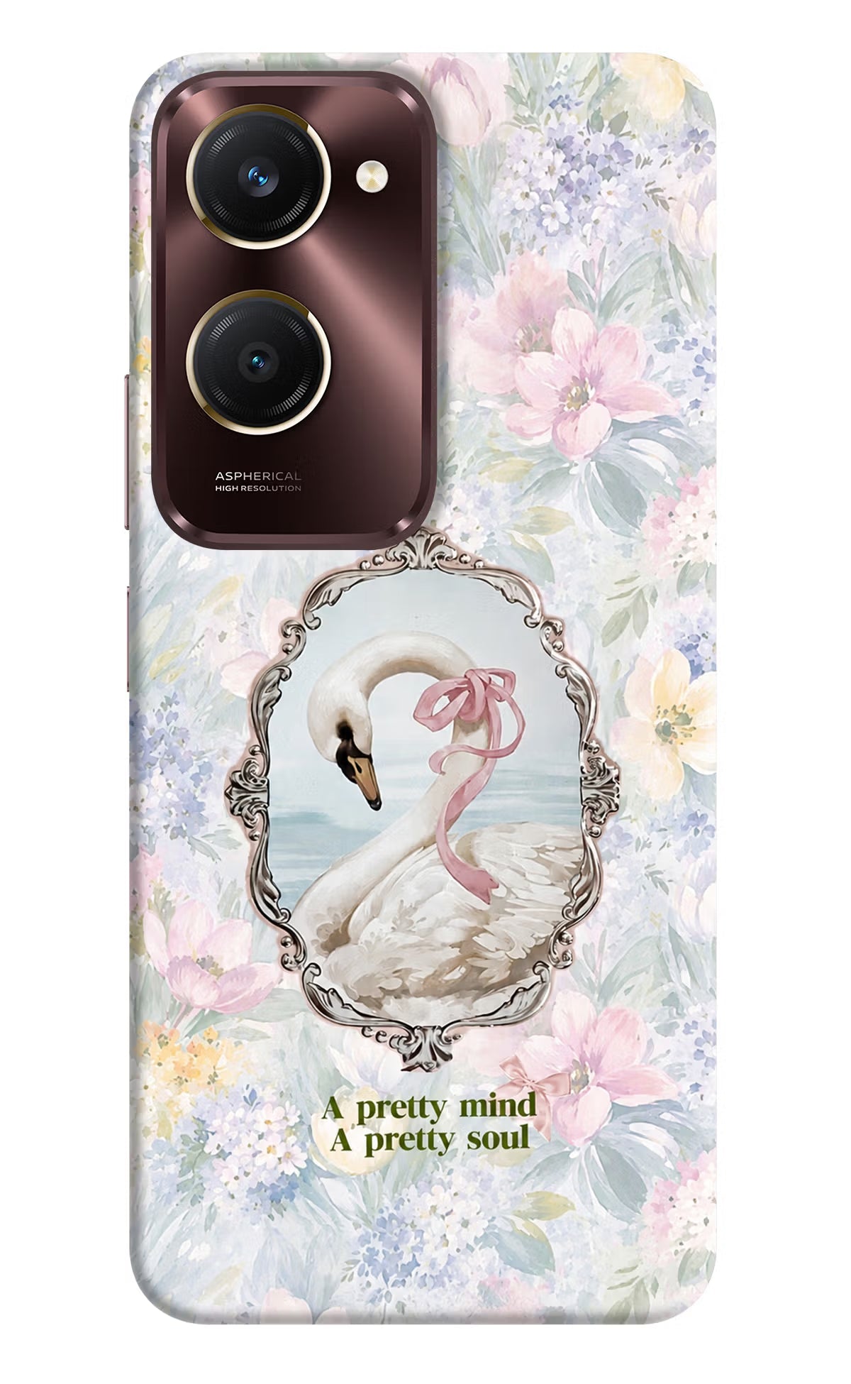 Pretty Mind Pretty Soul Vivo Y28s 5G Back Cover