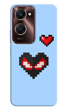 Peter Heart Vivo Y28s 5G Hard Case Back Cover by Casekaro