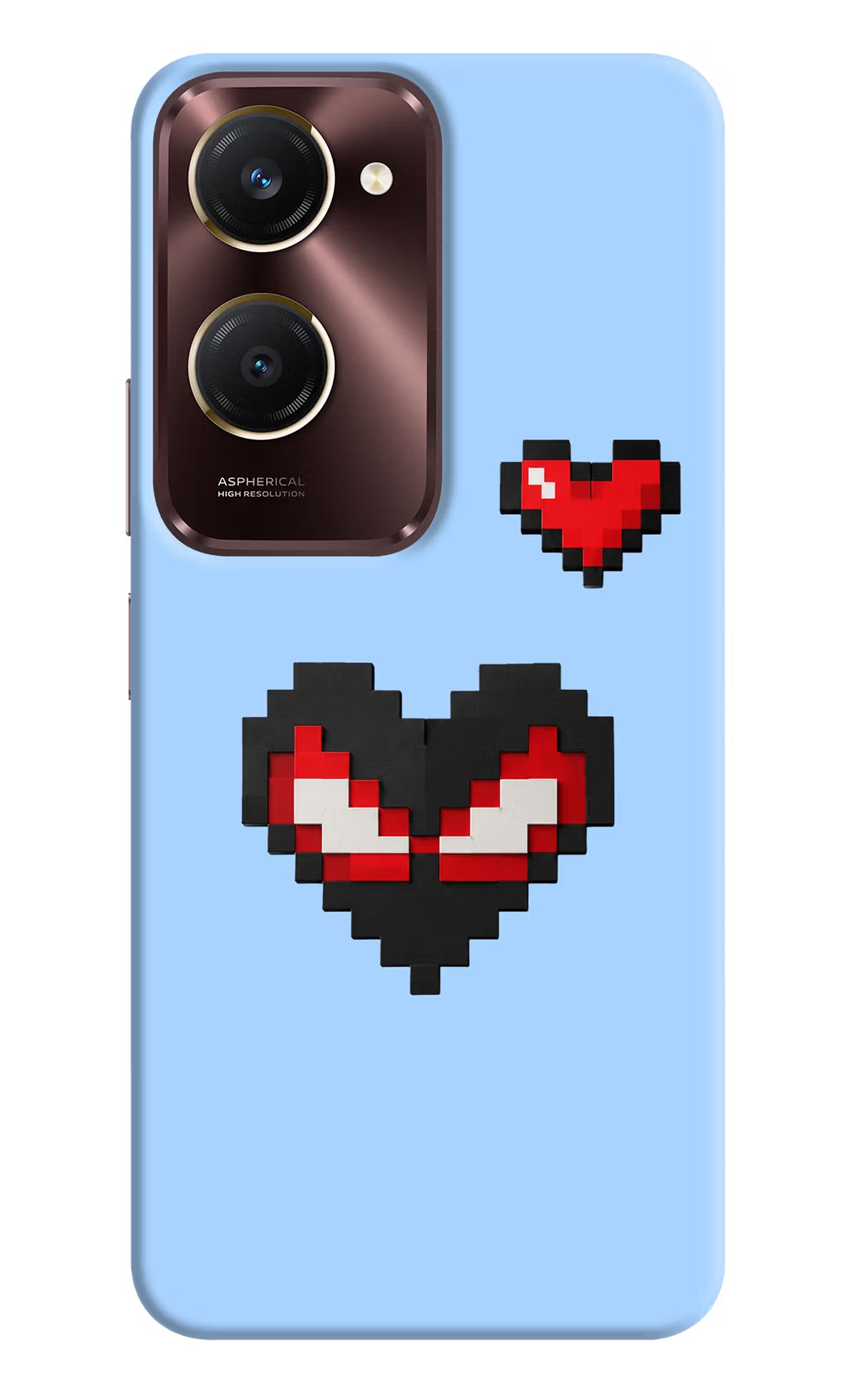 Peter Heart Vivo Y28s 5G Back Cover