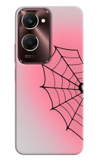 Pink Web Vivo Y28s 5G Hard Case Back Cover by Casekaro
