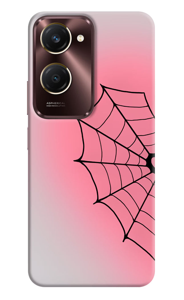 Pink Web Vivo Y28s 5G Hard Case Back Cover by Casekaro