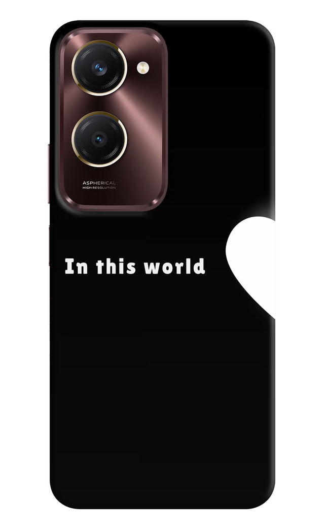 This World Vivo Y28s 5G Hard Case Back Cover by Casekaro