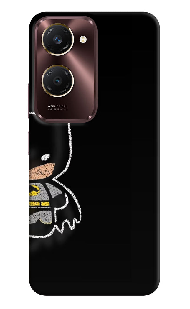 Bat Kitty Vivo Y28s 5G Hard Case Back Cover by Casekaro